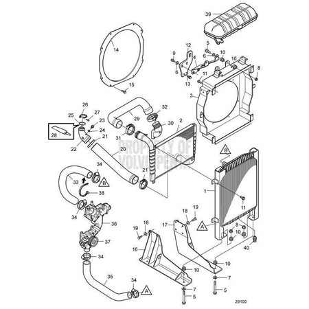 Volvo Penta Radiator V2 21883422